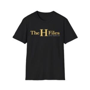 The H Files Logo T‑Shirt — "The H Files with Dr. Heather Lynn"